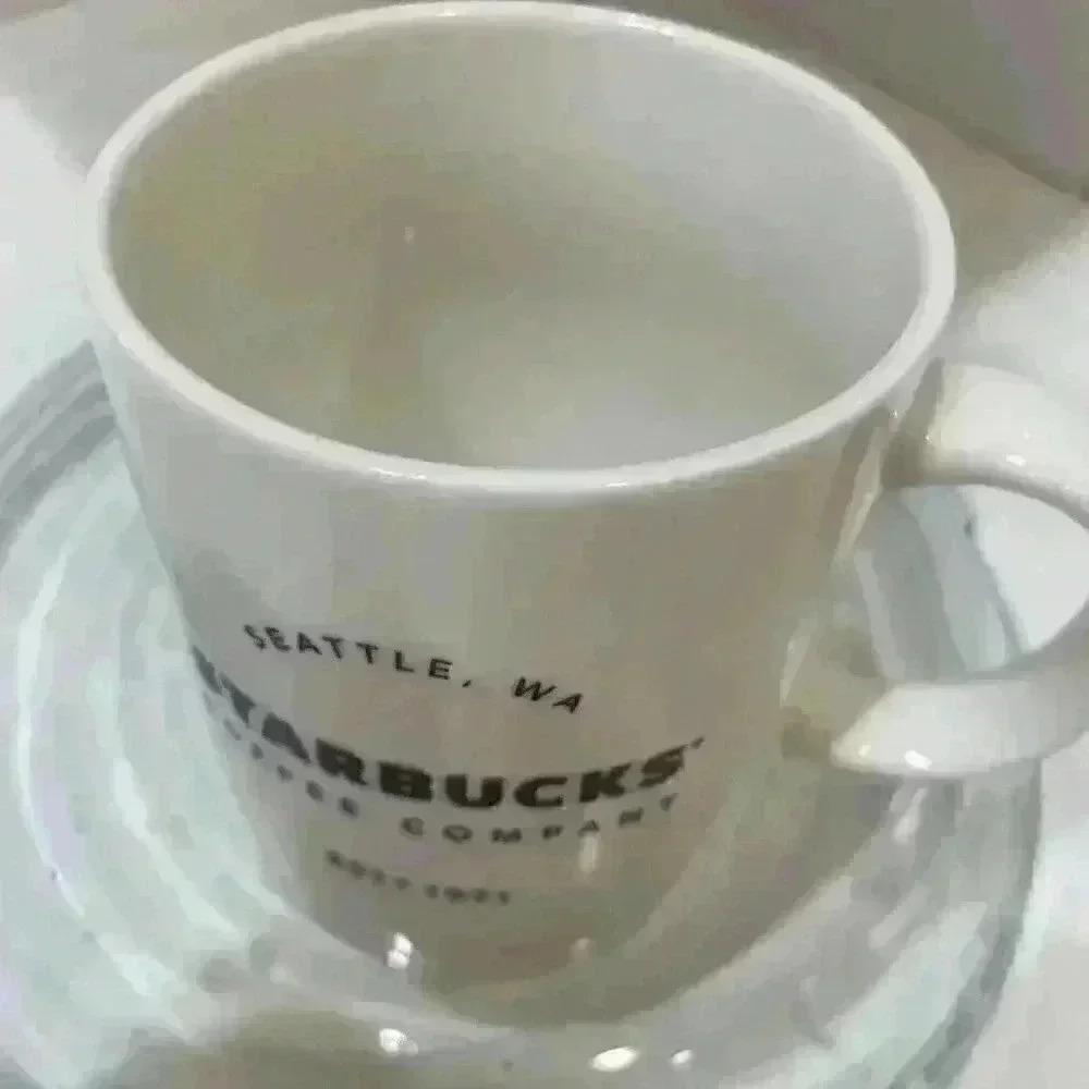 Starbucks 2018 Seattle, WA Washington EST 1971 Large 14oz Ceramic Coffee Tea Mug - Picture 14 of 16